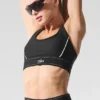 Airlift Suit up Bra - Black/White