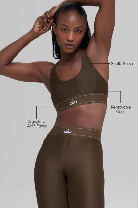 Airlift Suit up Bra - Espresso