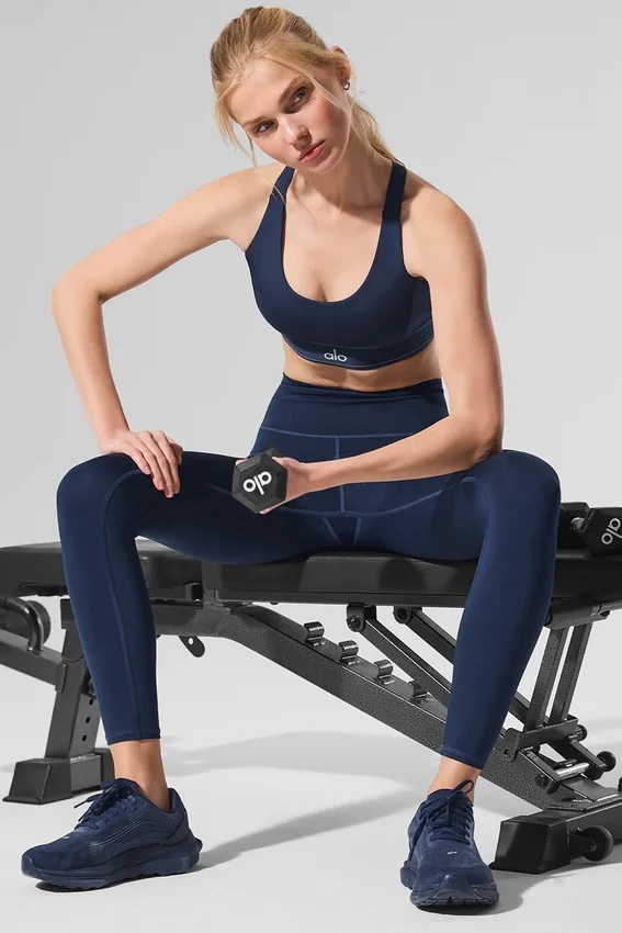 Airlift Suit up Bra - Navy/Navy