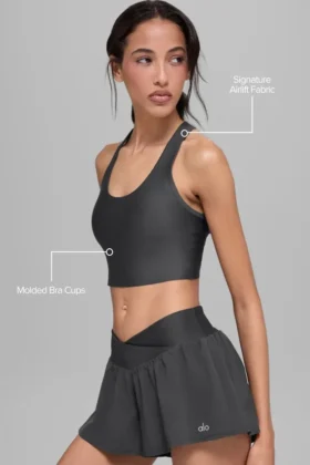 Airlift Super Sleek Bra Tank – Anthracite