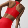 Airlift Super Sleek Bra Tank - Bright Red