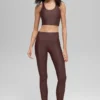 Airlift Super Sleek Bra Tank - Brownstone