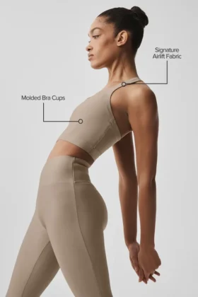 Airlift Super Sleek Bra Tank – Gravel