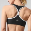 Airlift Super Sleek Contrast Bra - Black/White