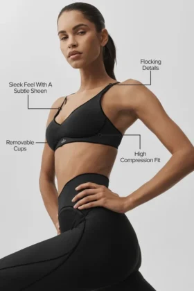 Airlift Top-Notch Bra – Black