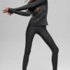 Airlift Winter Warm 1/4 Zip Long Sleeve - Black