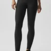 Airlift Winter Warm High-Waist Legging - Black