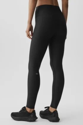 Airlift Winter Warm High-Waist Legging – Black