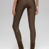 Airlift Winter Warm High-Waist Legging - Espresso