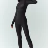 Airlift Winter Warm Mesh Ski Time Long Sleeve - Black