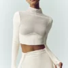 Airlift Winter Warm Mesh Ski Time Long Sleeve - Ivory