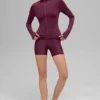 Airlift Winter Warm Radiant Full-Zip Jacket - Burgundy