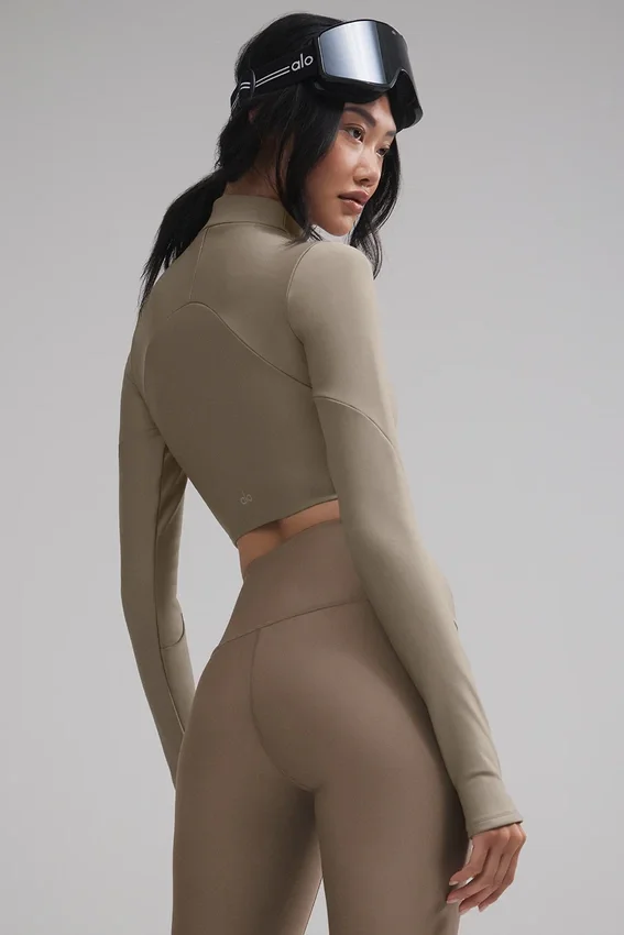Airlift Winter Warm Ski Time Long Sleeve - Light Cocoa