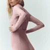 Airlift Winter Warm Ski Time Long Sleeve - Pink Champagne