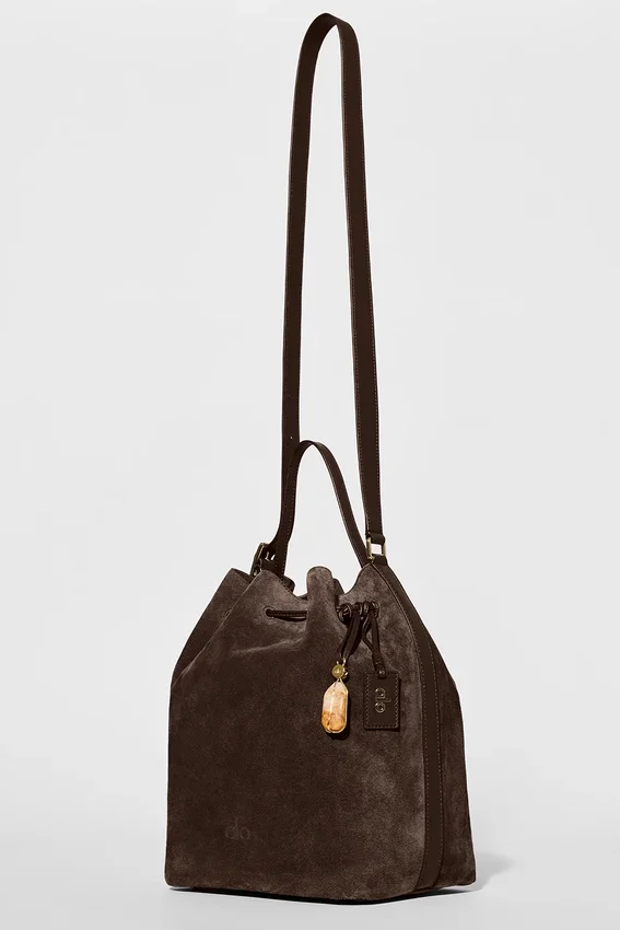 Alo Balance Bucket - Espresso Suede