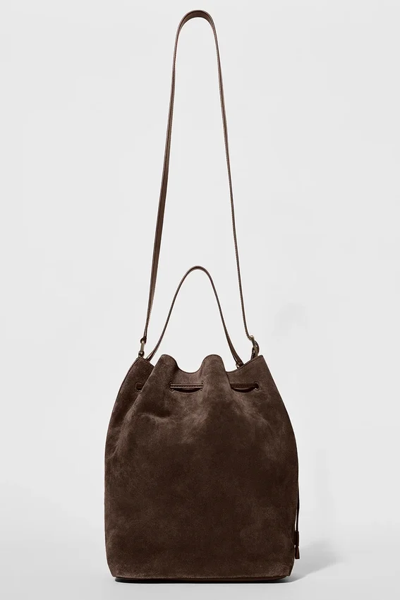 Alo Balance Bucket - Espresso Suede