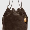 Alo Balance Bucket - Espresso Suede