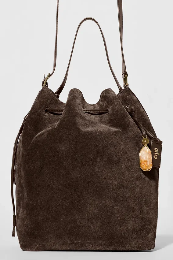 Alo Balance Bucket - Espresso Suede