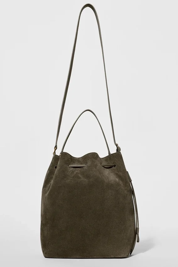 Alo Balance Bucket - Olive Tree Suede