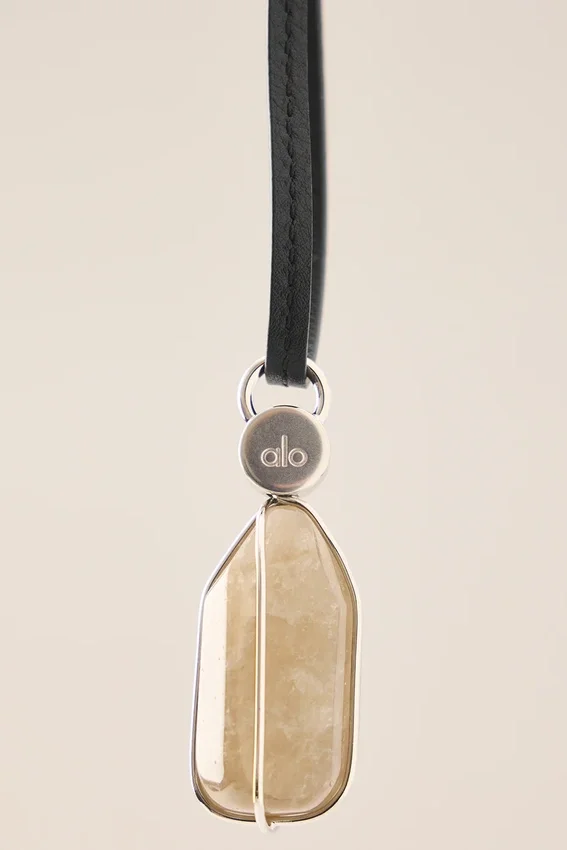 Alo Intention Crystal - Smoky Quartz/Chrome
