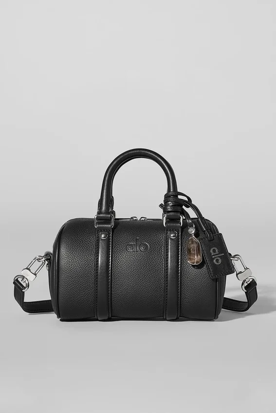 Alo Mini Voyage - Black Leather
