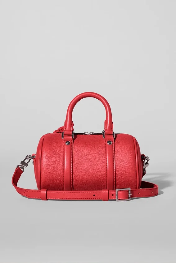 Alo Mini Voyage - Bright Red Leather