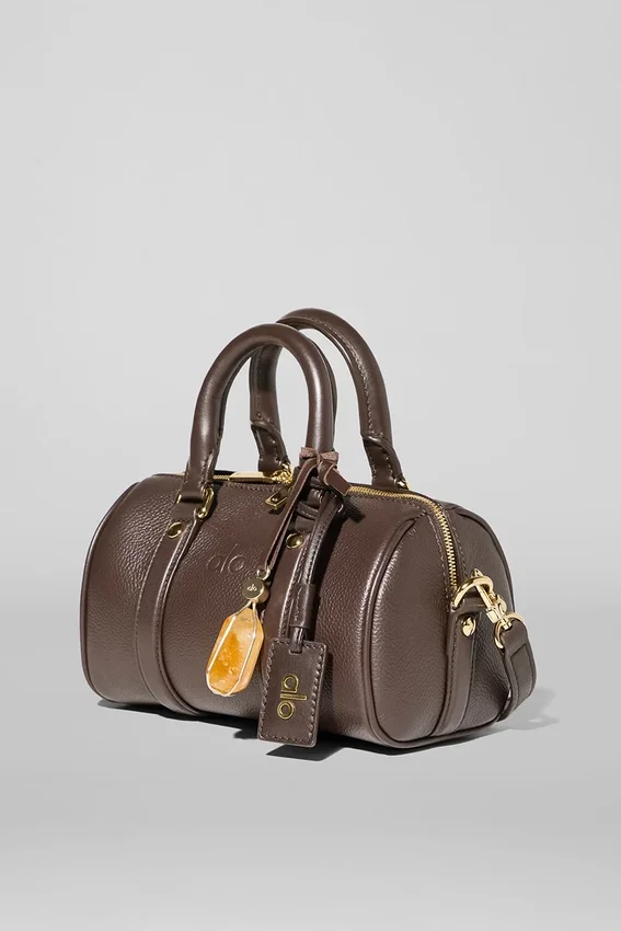 Alo Mini Voyage - Espresso Leather