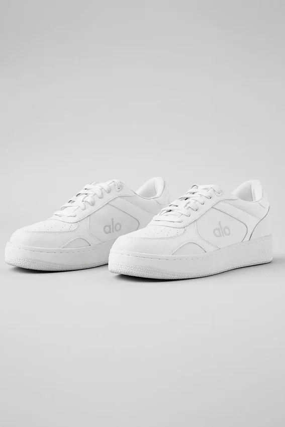 Alo Recovery Mode Sneaker - Natural White