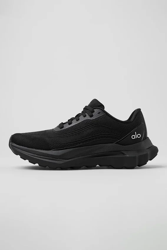 Alo Runner - Black/Black