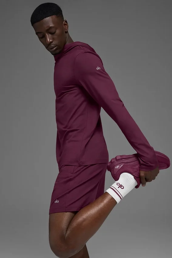 Alo Runner - Burgundy