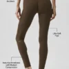 Alo Softsculpt 7/8 Define Legging - Espresso