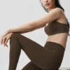 Alo Softsculpt 7/8 Define Legging - Espresso