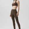 Alo Softsculpt 7/8 Define Legging - Espresso