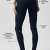 Alo Softsculpt 7/8 Define Legging - Navy