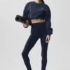 Alo Softsculpt 7/8 Define Legging - Navy