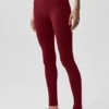 Alo Softsculpt 7/8 Define Legging - Summer Romance Red
