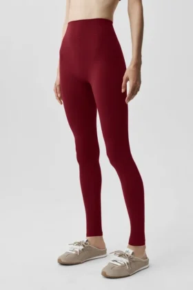 Alo Softsculpt 7/8 Define Legging – Summer Romance Red