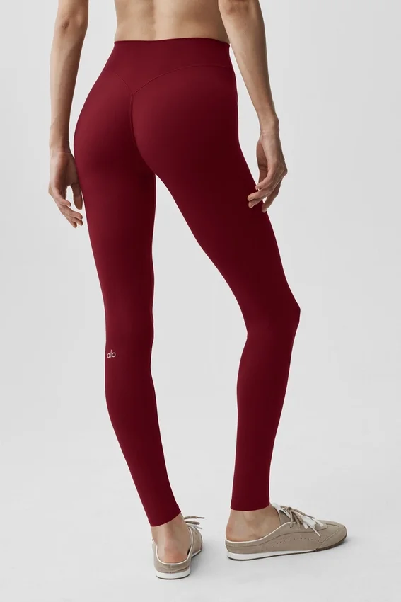 Alo Softsculpt 7/8 Define Legging - Summer Romance Red