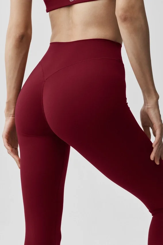 Alo Softsculpt 7/8 Define Legging - Summer Romance Red