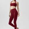 Alo Softsculpt 7/8 Define Legging - Summer Romance Red