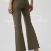 Alo Softsculpt 7/8 Foldover Flare Legging - Olive Tree