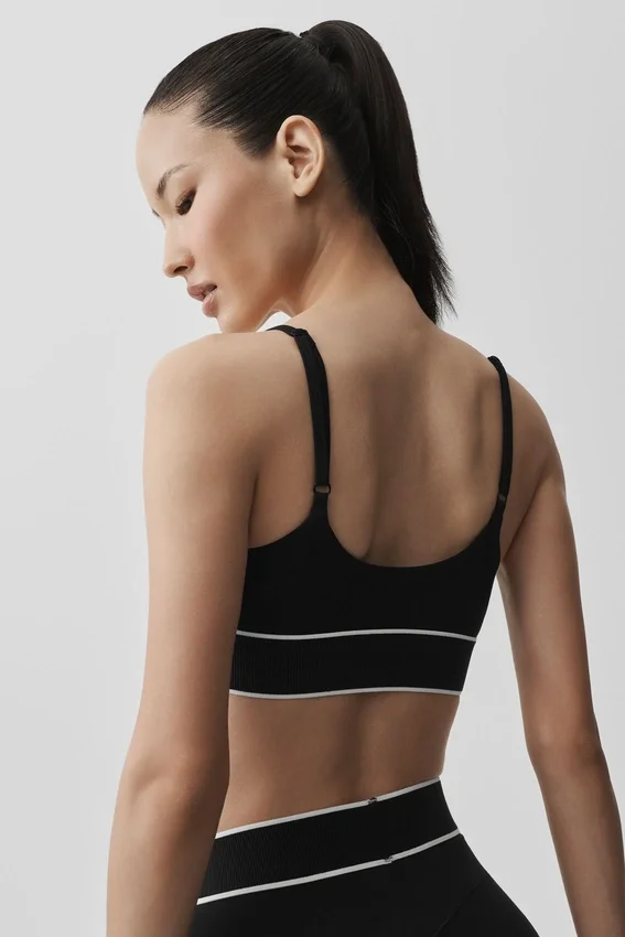 Alo Softsculpt Amp It up Bra - Black