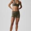 Alo Softsculpt Base Bra - Olive Tree