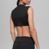 Alo Softsculpt Capped out Short Sleeve - Black