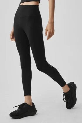 Alo Softsculpt High-Waist 7/8 Legging - Black