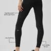 Alo Softsculpt High-Waist 7/8 Legging - Black