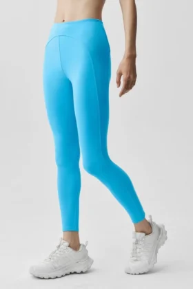 Alo Softsculpt High-Waist 7/8 Superset Legging – Azure Blue