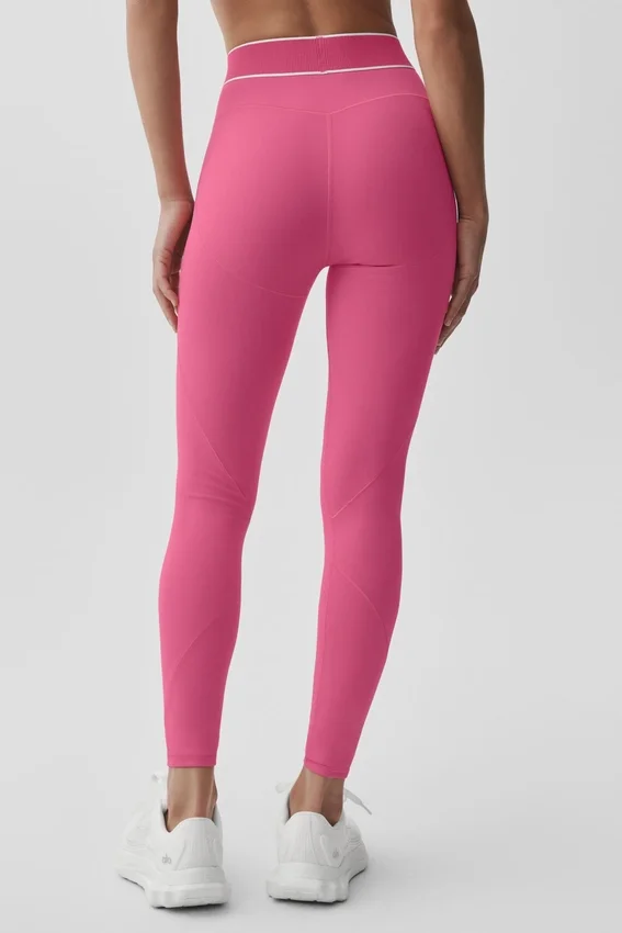 Alo Softsculpt High-Waist Amp It up Legging - Paradise Pink