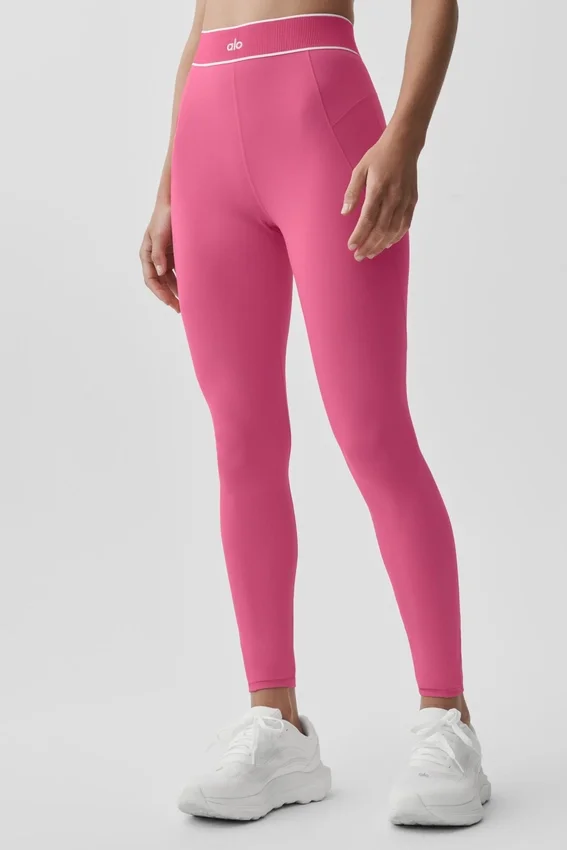 Alo Softsculpt High-Waist Amp It up Legging - Paradise Pink
