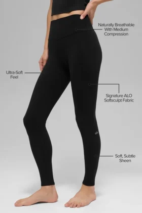 Alo Softsculpt High-Waist Legging – Black